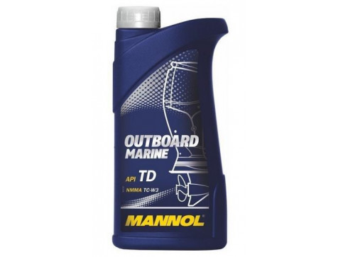 Масло моторное 2-х такт MANNOL OUTBOARD MARINE TC-W3 1л п/с.
