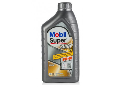 Масло моторное 5w40 1л Mobil Super 3000 син.