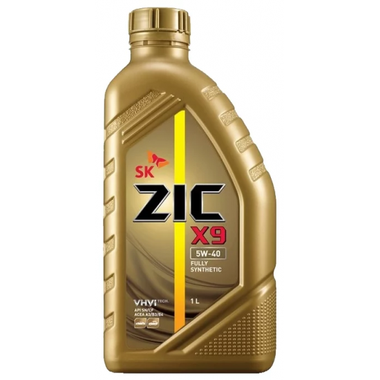 Масло моторное 5w40 1л Zic X9 син.